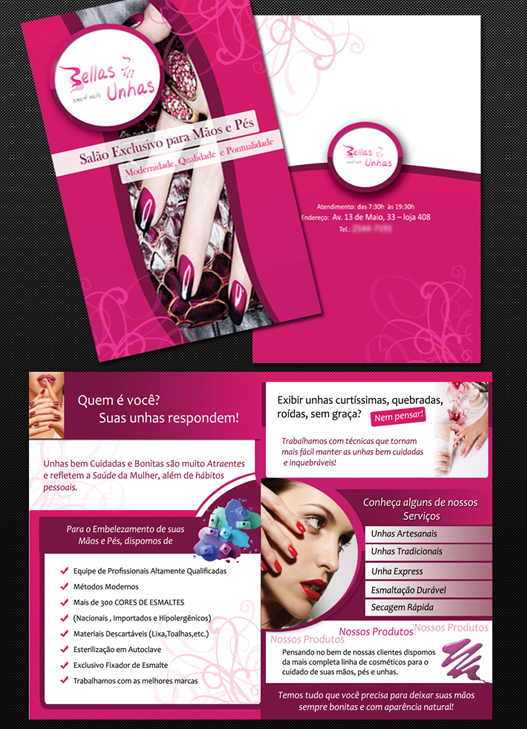 Modelo de Folders Folder Exclusivo