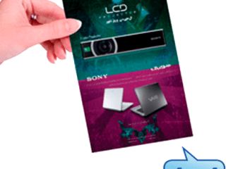 Impressão de Folder e Panfletos com aplicação de Verniz Localizado